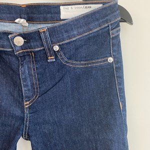Rag & Bone Skinny Blue Jean, Size 29